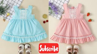 baby frock design/summer frock design for baby girl/homemade frock design frock for baby girl 2024