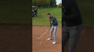 How to SET UP to the 50 yard bunker shot #shorts