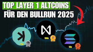 Diese TOP Layer 1 ALTCOINS überholen Solana und Ethereum!