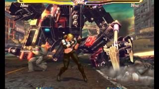 SFxT Mods - Nina Williams: Sonya Blade cosplay