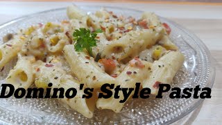 Pasta in White Sauce | White Sauce Pasta | Indian Style white sauce pasta Recipe | The Belly Delight