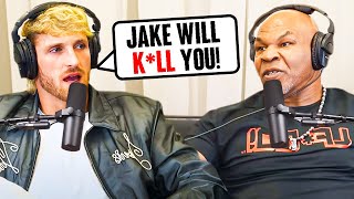 Logan Paul WARNS Mike Tyson That Jake Paul Will KNOCK HIM OUT..