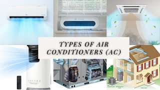 Types of Air Conditioners || Domestic & Commercial || R&AC ||