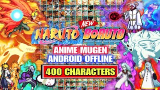 NARUTO X BORUTO ULTIMATE NINJA STORM MUGEN ANDROID (LATEST CHARACTERS) Anime Mugen ANDROID