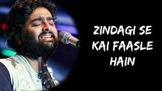 Jo Bheji Thi Duaa Woh Jaake Aasman Se Yun Takra Gayi (Lyrics)- Arijit Singh | Shivangi #lyrics