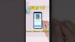iOS 17 Hidden Feature 😍Best Eye Protection Feature for u #ios17 #shorts