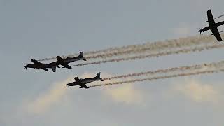 RAAF PC-21 Roulettes - Barrel Roll | Avalon 2023 - Australian International Airshow