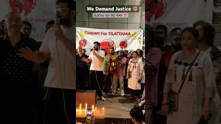 #justiceforrgkar #justiceforabhaya #justice #india #kolkata #shortvideo #bicharchaytilottoma #rgkar