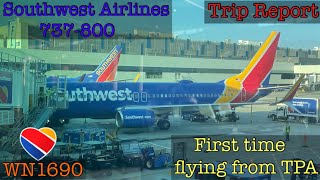 *FIRST TIME FLYING FROM TPA* Southwest Airlines 737-800 Trip report WN1690 TPA-FLL | May 2022.