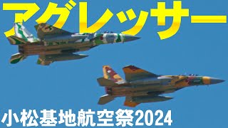 【小松基地航空祭】アグレッサーも飛んだ！異例の航空祭【2024】