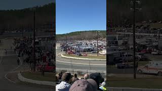 Caraway Speedway Pace laps before the #SMARTTour Warriors 100 3/10/24 #modifieds #nascar #openwheel