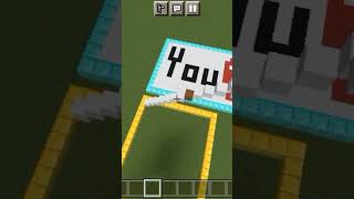 Satisfying Minecraft Sand art | #shorts