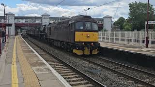 West coast railways class 33 and British India Line  passing Harrow and Wealdstone on 5Z18 11/06/24