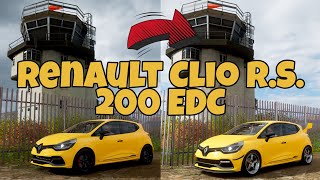 Stock to Fully Upgraded | Renault Clio R.S. 200 EDC | Forza Horizon 4 | Airfield Strip