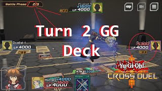 1 Monster OP Deck #2 (Turn-2 GG) - [Yu-Gi-Oh! Cross Duel]