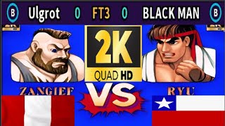 Street Fighter II: Champion Edition - BLACK MAN VS Ulgrot - FT3