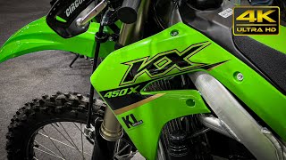 Kawasaki KX450X 2023 | Specifications | Walkaround | Motoh 2023 | 4K