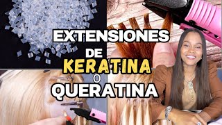 Extensiones de Keratina (queratina)