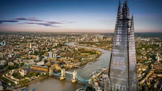 views from the shard at night 4k 60fps