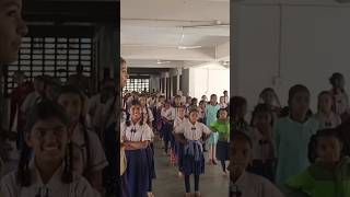 #school girls self defence training . #karate