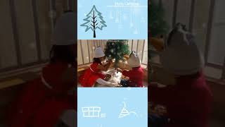 Christmas videos for kids tree decoration Christmas is here #shorts #youtubeshorts #ruhiruhaan