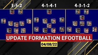 NEW UPDATE FORMATION 🔥 4/8/22 | EFOOTBALL 2022