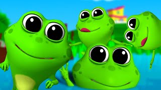 Five Little Speckled Frogs Song for Children by The Five Little Show