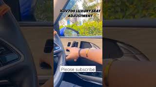 XUV 700 luxury memory seat#onelikeonline #shorts #subscribe #mahindraxuv700