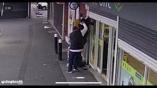 Grandma Gets Caught in Shop Shutters and Lifted 8 FEET Into Air || Dogtooth Media