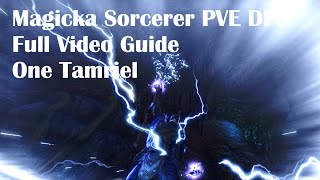 Magicka Sorcerer PVE DPS Build - One Tamriel