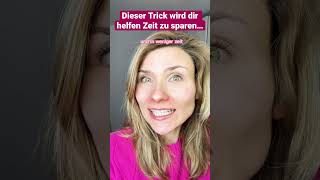 Dieser Trick wird dir helfen Zeit zu sparen… #fokus #zeit #fokussiertbleiben #onlinebusiness