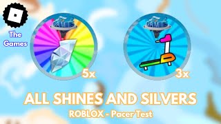 How to get ALL SHINE AND SILVER BADGES in Pacer Test - ROBLOX (TUTORIAL)