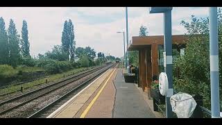 37667 (D6851 Flopsie) heading through Whittlesea towards Ely.