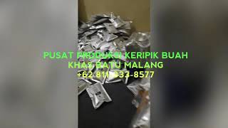 Tempat Produksi dan Kulakan Keripik Buah Khas Malang