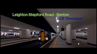 Leighton Stepford Road-Benton in the Class 377! SCR Timelapse