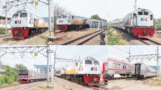 ADA KLB UJICOBA PENINGKATAN KECEPATAN?! JPL 110 Dekat Stasiun Cikarang Bekasi