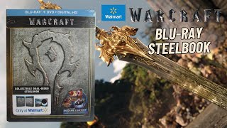 Warcraft Walmart Exclusive Dual-Sided Blu-ray Limited Edition Collectible Steelbook