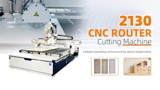 Leapion CNC Router with saw blade and auto tool changer