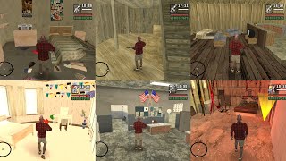 شاهد دخلت الى جميع بيوت حبيبات سيجي في قراند سان أندرياس | GTA San Andreas All Girlfriends Location