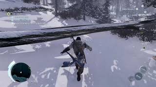 A tree glitches out in AC3 Remastered