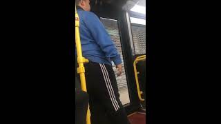 Guy sings badly on the bus