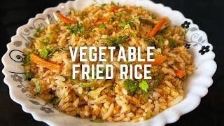 Vegetable Fried Rice | Fried Rice