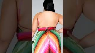 multi colour 💛 dress fashion | Plus size ladies fashion | star fashion #starfashion