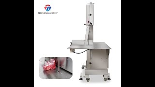 Bone-in meat sawing machine