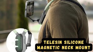 TELESIN Silicone Magnetic Neck Mount