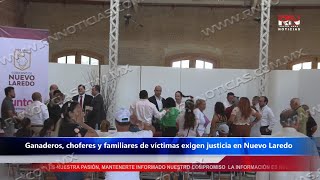 Ganaderos, choferes y familiares de víctimas protestan por abusos y ejecuciones extrajudiciales