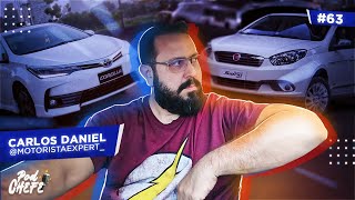 🔴 Carlos Daniel - CONTA DIFERENÇAS DO UBER-X para UBER BLACK - PODCHEFE #63