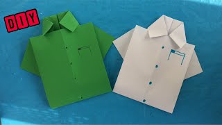 DIY: CARTE POUR PAPA ☆  Bricolage fête des pères facile  ☆  Pliage amusant ☆  Origami facile