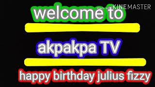 Julius flzzy # happy birthday #