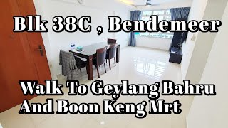 Blk 38C Bendemeer , Along Kallang River , Walk To Geylang Bahru And Boon Keng Mrt